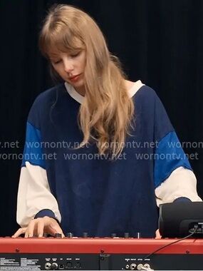We The Free Free People, Would U Rather Tee, seen on Taylor Swift